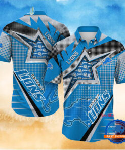 NFL Detroit Lions Special Football Team Star Hawaiian Shirts