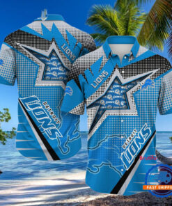 NFL Detroit Lions Special Football Team Star Hawaiian Shirts