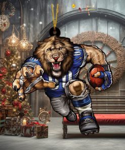 NFL Detroit Lions Sport Ornament 2023 Christmas Tree Decorations