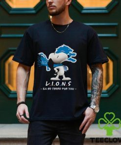 NFL Detroit Lions T Shirt Snoopy I’ll Be There For You