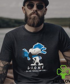 NFL Detroit Lions T Shirt Snoopy I’ll Be There For You 2 NFL Detroit Lions T Shirt Snoopy I’ll Be There For You