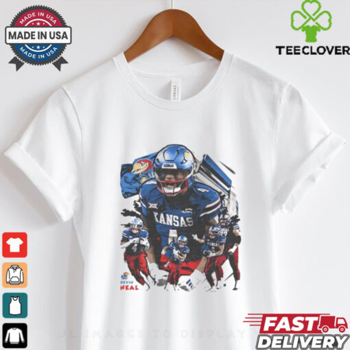 NFL Devin Neal Kansas Jayhawks Football graphic shirt