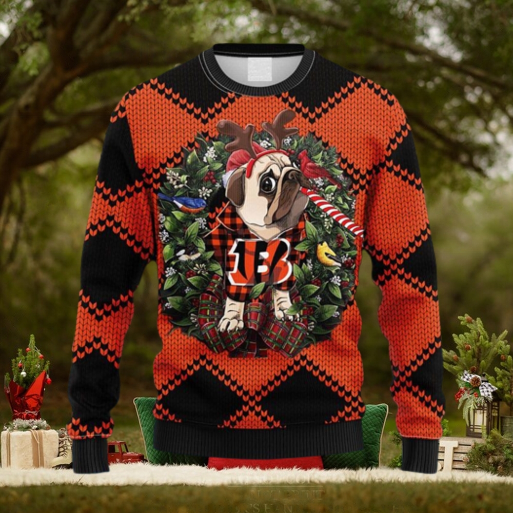 Womens dog hot sale christmas sweater