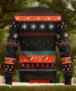 NFL Fans Cleveland Browns 12 Grinch Xmas Day Christmas Ugly Sweater For Men Women