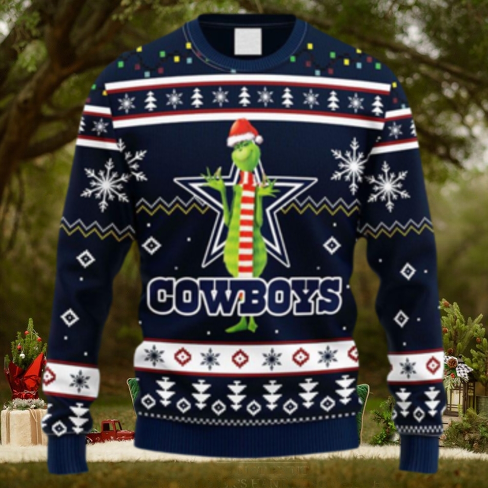 NFL Fans Dallas Cowboys Funny Grinch Christmas Ugly Sweater For Men Women NFL Fans Dallas Cowboys Funny Grinch Christmas Ugly Sweater For Men Women