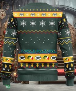NFL Fans Green Bay Packers 12 Grinch Xmas Day Christmas Ugly Sweater For Men Women