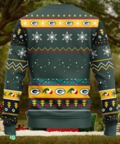 NFL Fans Green Bay Packers 12 Grinch Xmas Day Christmas Ugly Sweater For Men Women
