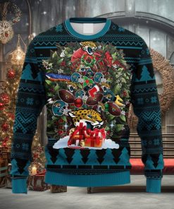 MLB Los Angeles Dodgers Tree Ugly Christmas Fleece Sweater For Fans