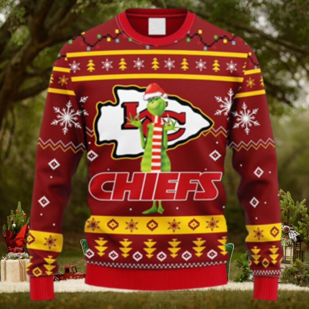 NFL Fans Kansas City Chiefs Funny Grinch Christmas Ugly Sweater For Men Women NFL Fans Kansas City Chiefs Funny Grinch Christmas Ugly Sweater For Men Women