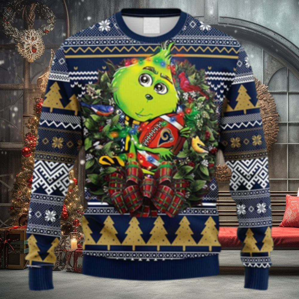 NFL Fans Los Angeles Rams Grinch Hug Christmas Ugly Sweater For Men Women NFL Fans Los Angeles Rams Grinch Hug Christmas Ugly Sweater For Men Women