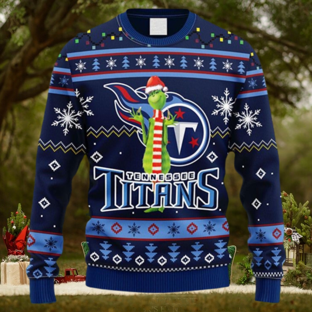NFL Fans Tennessee Titans Funny Grinch Christmas Ugly Sweater For Men Women NFL Fans Tennessee Titans Funny Grinch Christmas Ugly Sweater For Men Women