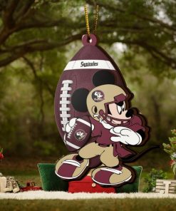 NFL Florida State Seminoles Mickey Mouse Christmas Ornament