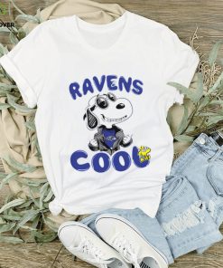 NFL Football Baltimore Ravens Cool Snoopy Shirt Youth T Shirt