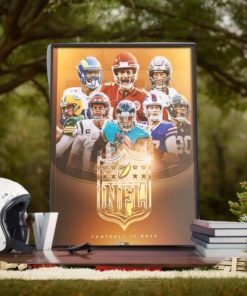 NFL Football Is Back 2023 New Season Poster Canvas