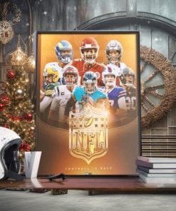 NFL Football Is Back 2023 New Season Poster Canvas