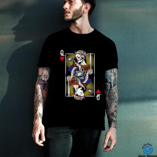NFL Football Philadelphia Eagles The Queen Of Hearts Card Shirt