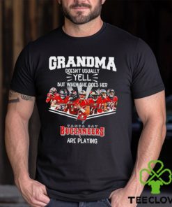 NFL Grandma Doesn’t Usually Yell But When She Does Her Tampa Bay Buccaneers Are Playing Football Team signature hoodie, sweater, longsleeve, shirt v-neck, t-shirt