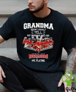 NFL Grandma Doesn’t Usually Yell But When She Does Her Tampa Bay Buccaneers Are Playing Football Team signature hoodie, sweater, longsleeve, shirt v-neck, t-shirt