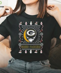 NFL Grateful Dead Green Bay Packers Ugly Christmas Shirt