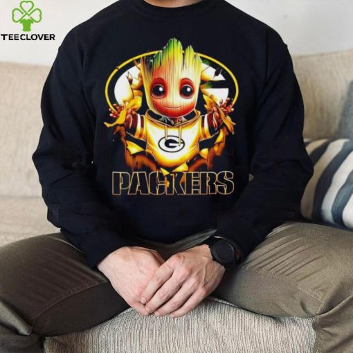 NFL Green Bay Packers Baby Groot hoodie, sweater, longsleeve, shirt v-neck, t-shirt