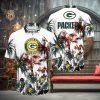 Jacksonville Jaguars NFL Flower Pattern Hawaiian Shirt, Jaguars Fan Shirt