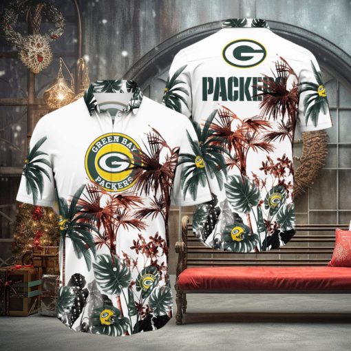 NFL Green Bay Packers Hawaii Shirt Palm Tree Aloha Shirt For Fans