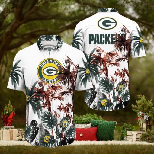 NFL Green Bay Packers Hawaii Shirt Palm Tree Aloha Shirt For Fans