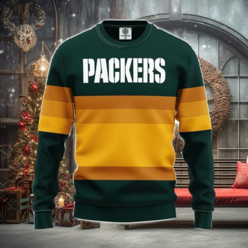 NFL Green Bay Packers Limited Edition All Over Print 3D Sweater Xmas Christmas Gift