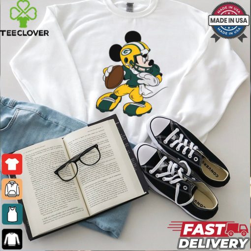 NFL Green Bay Packers Mickey Mouse T Shirt