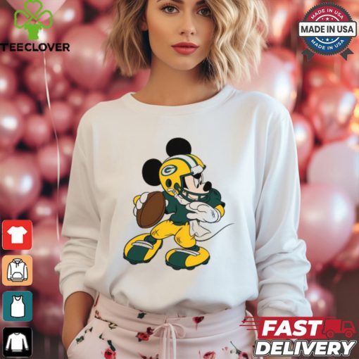 NFL Green Bay Packers Mickey Mouse T Shirt