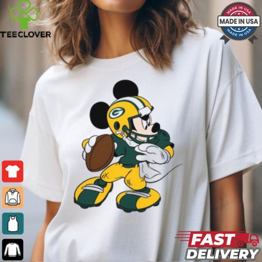 NFL Green Bay Packers Mickey Mouse T Shirt