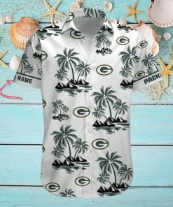 NFL Green Bay Packers Palm Tree Tropical Summer Hawaiian Shirt