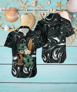 NFL Green Bay Packers Skull Halloween Embrace Game Day Island Hawaiian Shirt