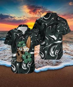 NFL Green Bay Packers Skull Halloween Embrace Game Day Island Hawaiian Shirt