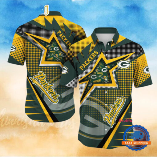 NFL Green Bay Packers Special Football Team Star Hawaiian Shirts
