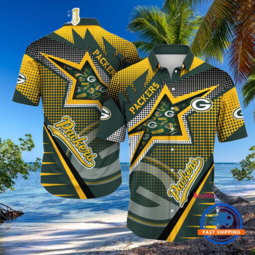 NFL Green Bay Packers Special Football Team Star Hawaiian Shirts