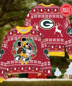 NFL Green Bay Packers x Mickey Mouse Christ Ugly Sweater