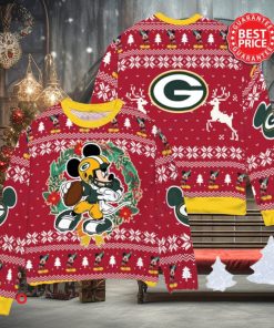 NFL Green Bay Packers x Mickey Mouse Christ Ugly Sweater