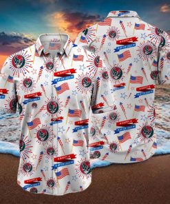 NFL Houston Texans Grateful Dead Hawaiian Shirt, Grateful Dead Hawaiian Shirt
