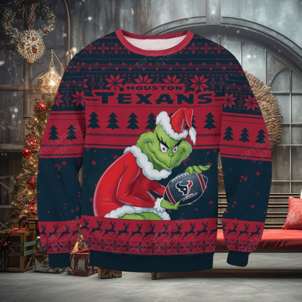 Texans ugly clearance christmas sweater