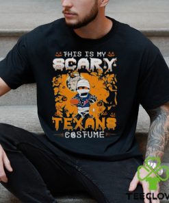 NFL Houston Texans Halloween This Is My Scary Costume T Shirt 2 NFL Houston Texans Halloween This Is My Scary Costume T Shirt