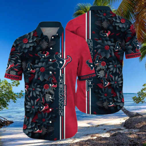 NFL Houston Texans Hawaiian Shirt Floral