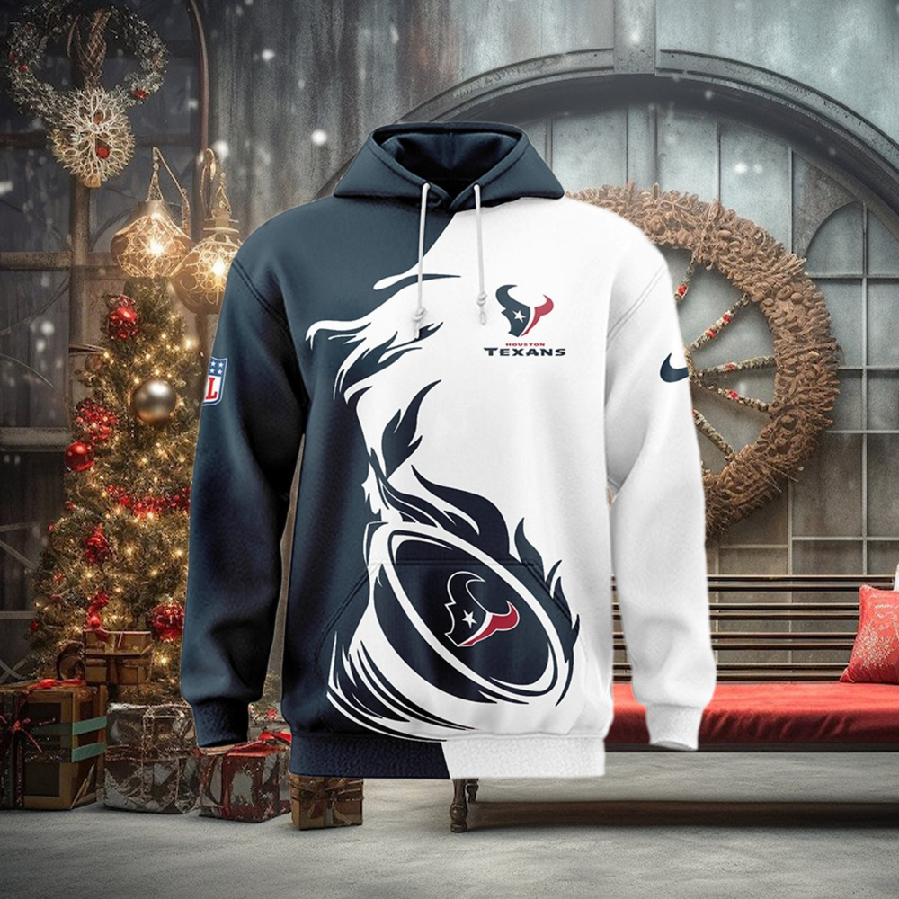 NFL Houston Texans Luxury Pullover Hoodie NFL Houston Texans Luxury Pullover Hoodie