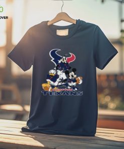 NFL Houston Texans Mickey Mouse Donald Duck Goofy Football Shirt T Shirt 2 NFL Houston Texans Mickey Mouse Donald Duck Goofy Football Shirt T Shirt