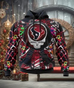 NFL Houston Texans Mix Grateful Dead, Personalized Name & Number Specialized Concepts Kits 3D Hoodie