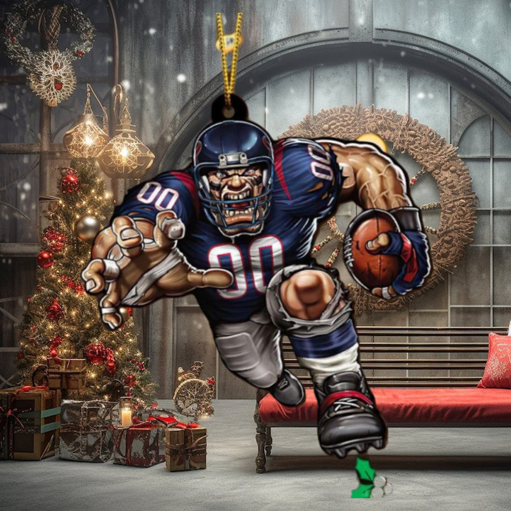 NFL Houston Texans Sport Ornament 2023 Christmas Tree Decorations NFL Houston Texans Sport Ornament 2023 Christmas Tree Decorations
