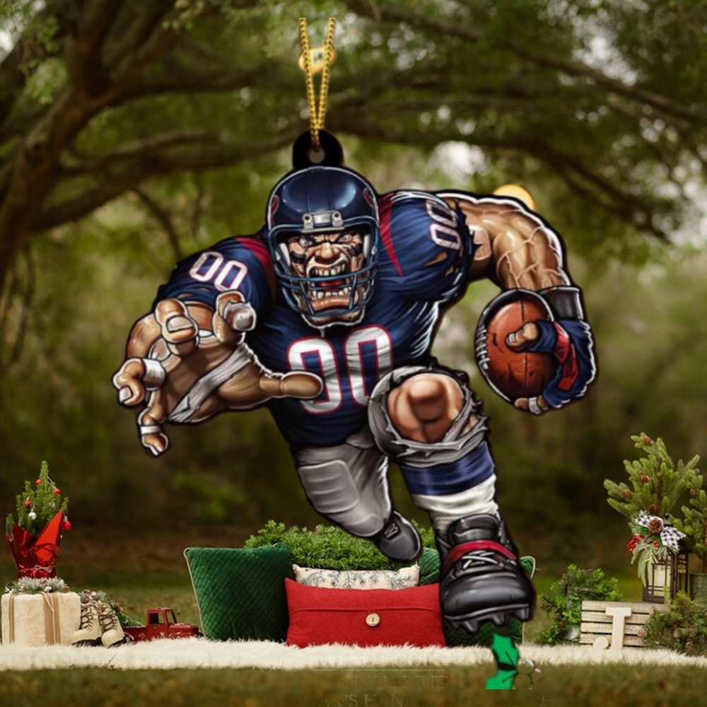 NFL Houston Texans Sport Ornament 2023 Christmas Tree Decorations NFL Houston Texans Sport Ornament 2023 Christmas Tree Decorations