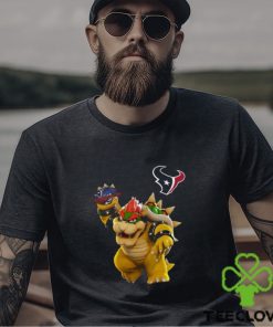 NFL Houston Texans T Shirt Super Mario Nfl Super Mario Tshirt For Fans