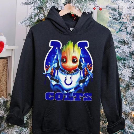 NFL Indianapolis Colts Baby Groot hoodie, sweater, longsleeve, shirt v-neck, t-shirt