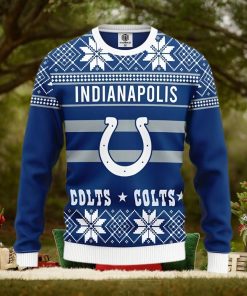 NFL Indianapolis Colts New Season Cold Knitted Christmas 3D Sweater